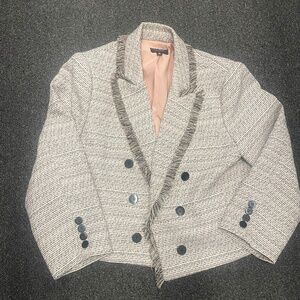 $220 Tahari Suit Blazer Wool Tweed Women’s Size 16 Fridges